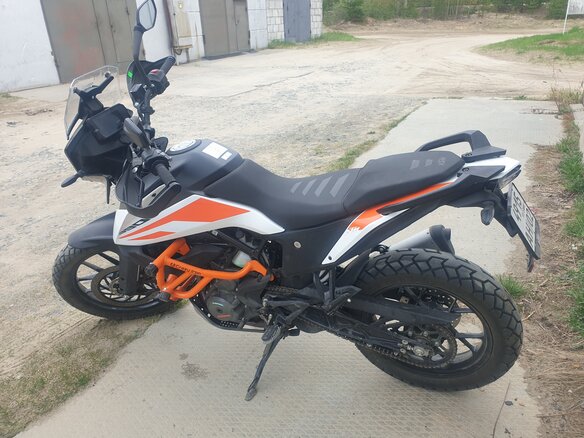 2020 KTM 390 Adventure, белый, 625000 рублей - вид 6