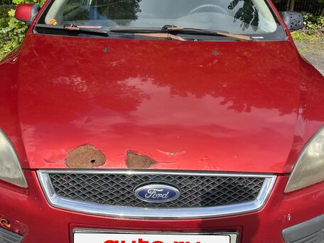 2007 Ford Focus II, красный, 180000 рублей, вид 5