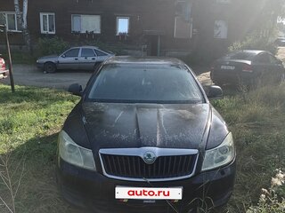 2010 Skoda Octavia II (A5) Рестайлинг, чёрный, 350000 рублей, вид 1