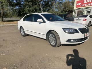 2014 Skoda Superb II Рестайлинг, белый, 1000000 рублей, вид 5