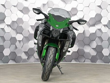 2018 Kawasaki Ninja H2 SX, зелёный, 1399000 рублей, вид 5