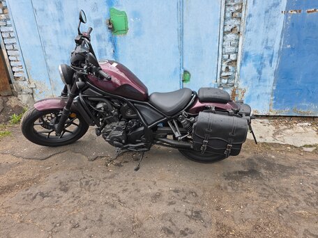 2022 Honda CMX 1100 Rebel, пурпурный, 890000 рублей, вид 3