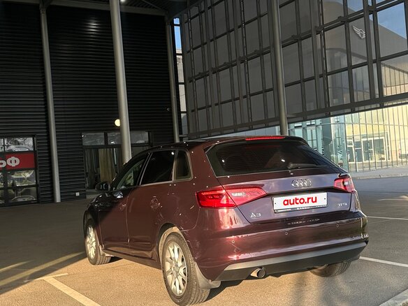 2015 Audi A3 III (8V), пурпурный, 1290000 рублей - вид 7