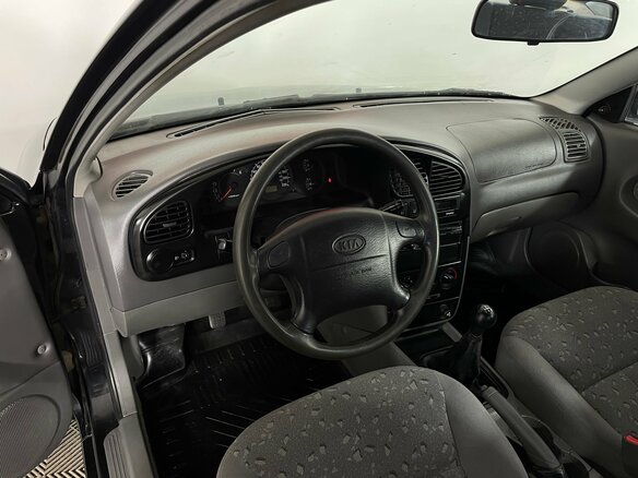 2008 Kia Spectra I Рестайлинг 2, чёрный - вид 7