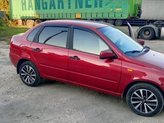 2010 Lada (ВАЗ) Kalina I, красный, 420000 рублей, вид 5