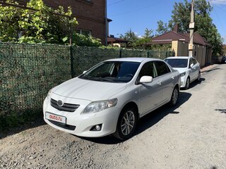 2008 Toyota Corolla AMT X (E140, E150), белый, 850000 рублей, вид 3