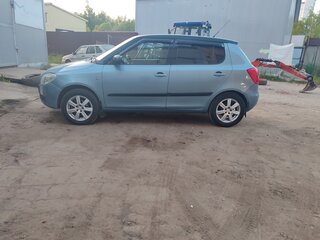 2008 Skoda Fabia II, голубой, 360000 рублей, вид 3