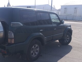 1999 Toyota Land Cruiser Prado 90 Series Рестайлинг, зелёный, 1100000 рублей, вид 5