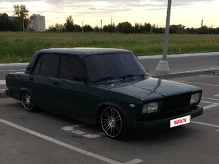 2005 Lada (ВАЗ) 2107, зелёный, 250000 рублей, вид 1