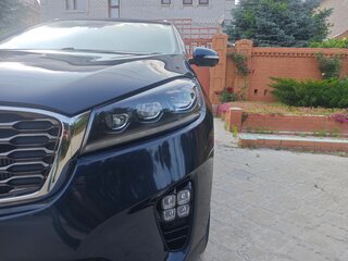2019 Kia Sorento III Prime Рестайлинг, синий, 3400000 рублей, вид 4