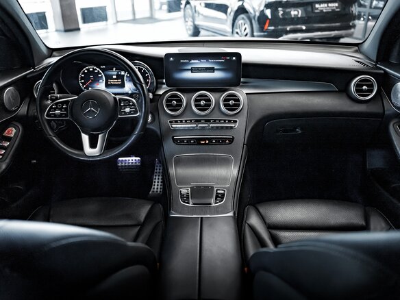 2019 Mercedes-Benz GLC Coupe 300 I (C253) Рестайлинг, белый - вид 18