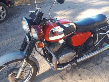 1980 Jawa 350/634 Retro, красный, 250000 рублей, вид 4