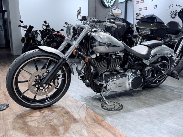 2015 Harley-Davidson Breakout, серебристый - вид 7