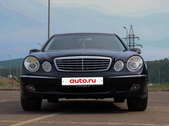 2002 Mercedes-Benz E-Класс 320 III (W211, S211), синий, 1030000 рублей - вид 2