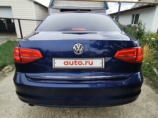 2016 Volkswagen Jetta VI Рестайлинг, синий, 1150000 рублей, вид 3