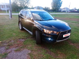 2010 Mitsubishi Outlander II Рестайлинг, чёрный, 990000 рублей, вид 2