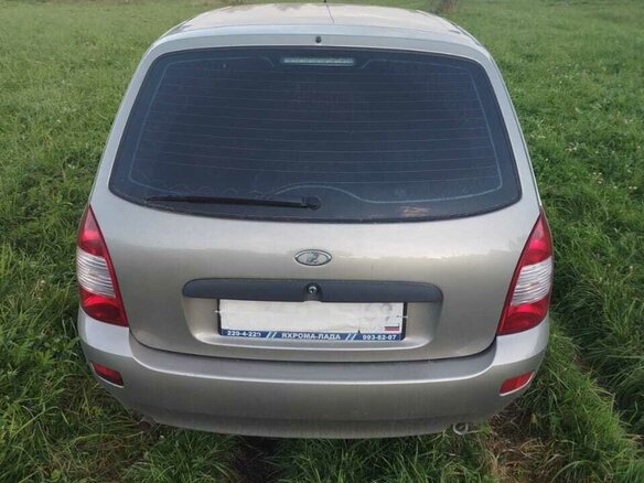 2012 Lada (ВАЗ) Kalina I, бежевый - вид 4