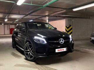 2017 Mercedes-Benz GLE Coupe 350 d I (C292), чёрный, 6000000 рублей, вид 2