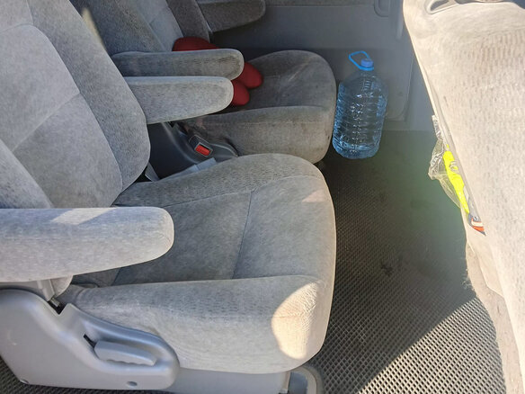 2004 Kia Carnival I Рестайлинг, бежевый, 620000 рублей - вид 10