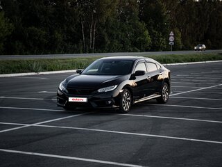 2019 Honda Civic X, чёрный, 1790000 рублей, вид 3