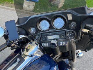 2008 Harley-Davidson Electra Glide, синий, 730000 рублей, вид 5