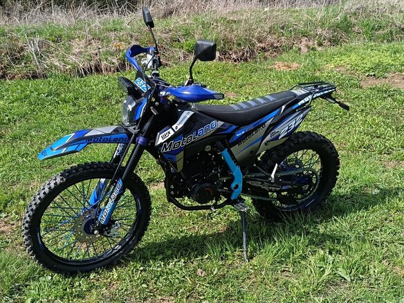 2024 Motoland XT 250 ST, синий, 130000 рублей