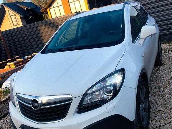 2014 Opel Mokka I, белый, 1270000 рублей - вид 1