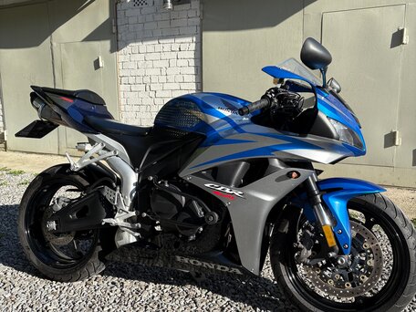 2007 Honda CBR 600RR, синий, 595000 рублей, вид 2