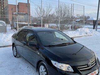 2008 Toyota Corolla X (E140, E150), чёрный, 800000 рублей, вид 4