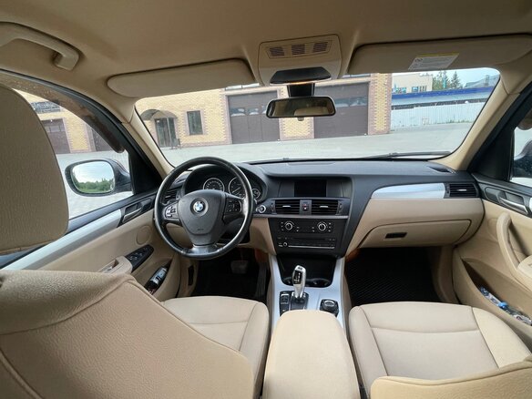 2013 BMW X3 20d xDrive II (F25), коричневый, 1430000 рублей - вид 13
