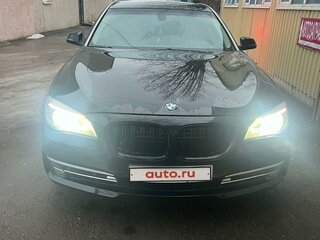 2012 BMW 7 серии Long 750Li xDrive V (F01/F02/F04) Рестайлинг, чёрный, 1385000 рублей, вид 1