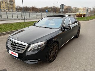 2015 Mercedes-Benz Maybach S-Класс 500 I (X222), чёрный, 7777777 рублей, вид 2