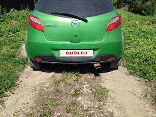 2008 Mazda 2 II (DE), зелёный, 400000 рублей, вид 2