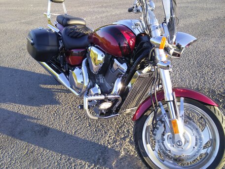 2007 Honda VTX 1800, пурпурный, 780000 рублей, вид 3