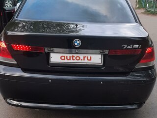 2002 BMW 7 серии 745i IV (E65/E66), чёрный, 750000 рублей, вид 4