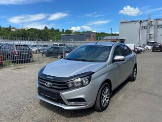 2016 Lada (ВАЗ) Vesta I, серебристый, 890000 рублей, вид 1