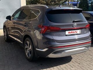 2021 Hyundai Santa Fe IV Рестайлинг, синий, 4850000 рублей, вид 4