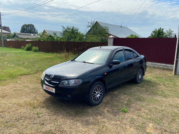 2005 Nissan Almera II (N16) Рестайлинг, чёрный, 360000 рублей - вид 5