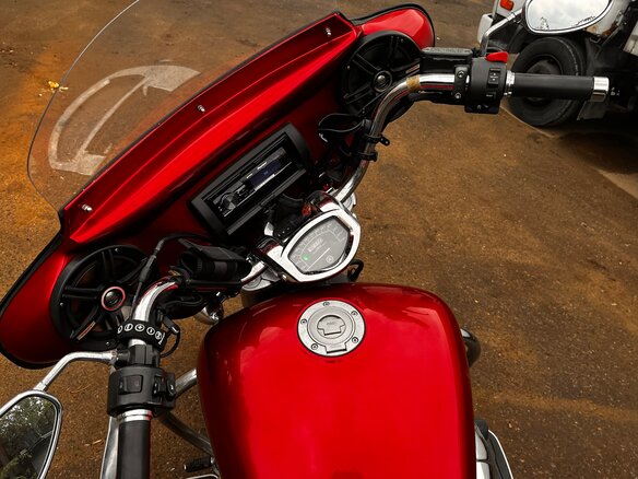 2007 Yamaha XVS1300, красный, 749000 рублей - вид 7