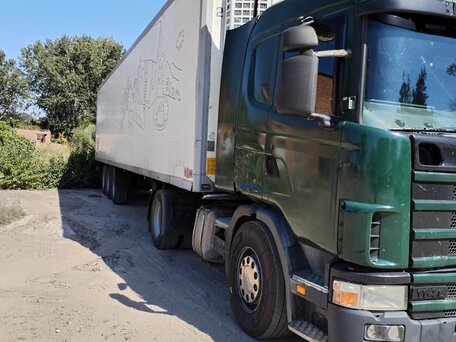 2001 Scania 4-Series, зелёный, 850000 рублей, вид 3