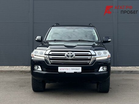 2019 Toyota Land Cruiser 200 Series Рестайлинг 2, чёрный, 5000000 рублей, вид 2