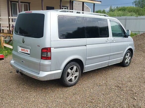2007 Volkswagen Multivan T5, серебристый, 1700000 рублей - вид 9