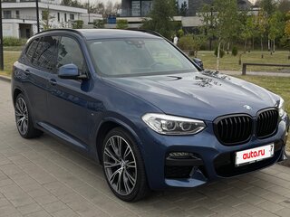 2019 BMW X3 30d xDrive III (G01), синий, 4550000 рублей, вид 2