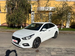 2017 Hyundai Solaris II, белый, 1350000 рублей, вид 1
