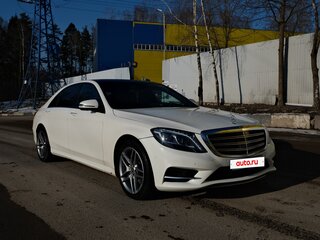 2015 Mercedes-Benz S-Класс 350 CDI BlueTEC Long 7G-TRONIC VI (W222, C217), чёрный, 5000000 рублей, вид 3