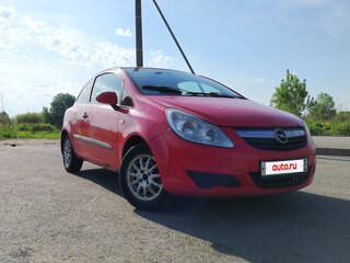 2007 Opel Corsa D, красный, 185000 рублей, вид 1
