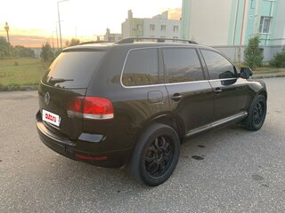 2006 Volkswagen Touareg I, чёрный, 621000 рублей, вид 5