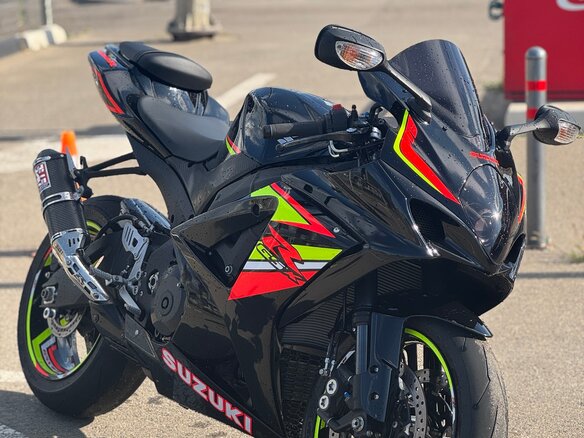 2007 Suzuki GSX-R 1000, чёрный, 980000 рублей