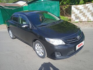 2011 Toyota Corolla X (E140, E150) Рестайлинг, чёрный, 1000000 рублей, вид 2