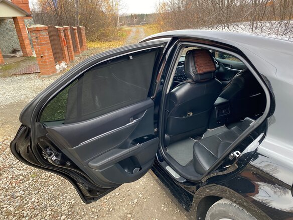 2018 Toyota Camry VIII (XV70), чёрный, 3250000 рублей - вид 8